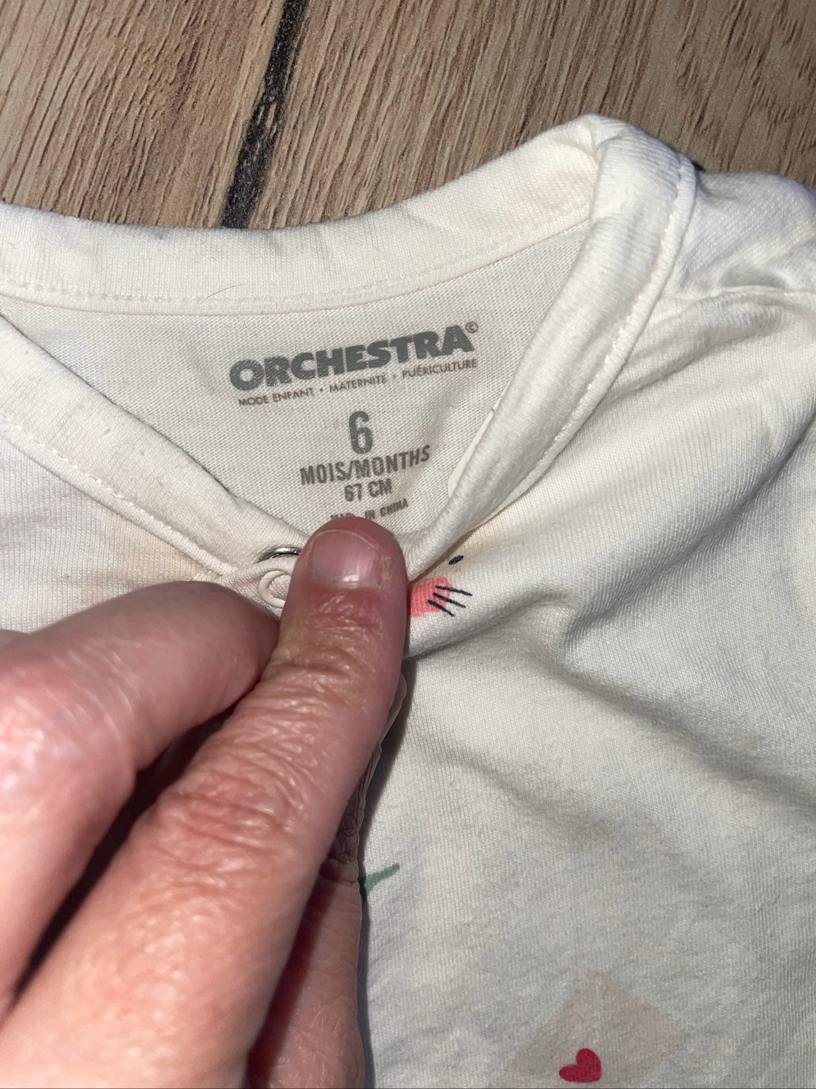Lichte pyjama 6 maanden 67 cm orchestra – photo 3